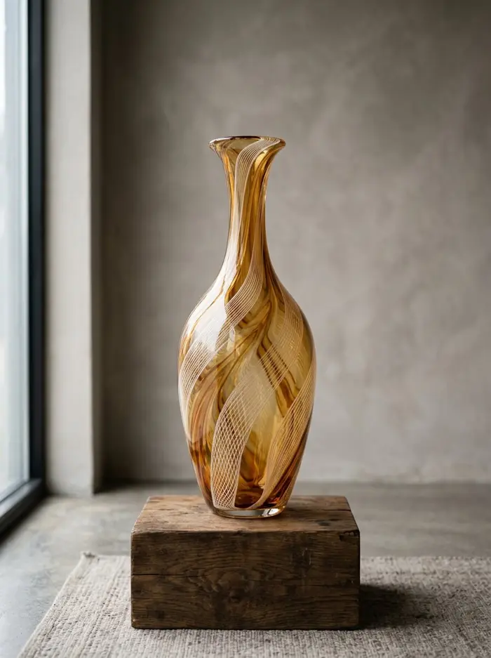 Amber Tide Vessel