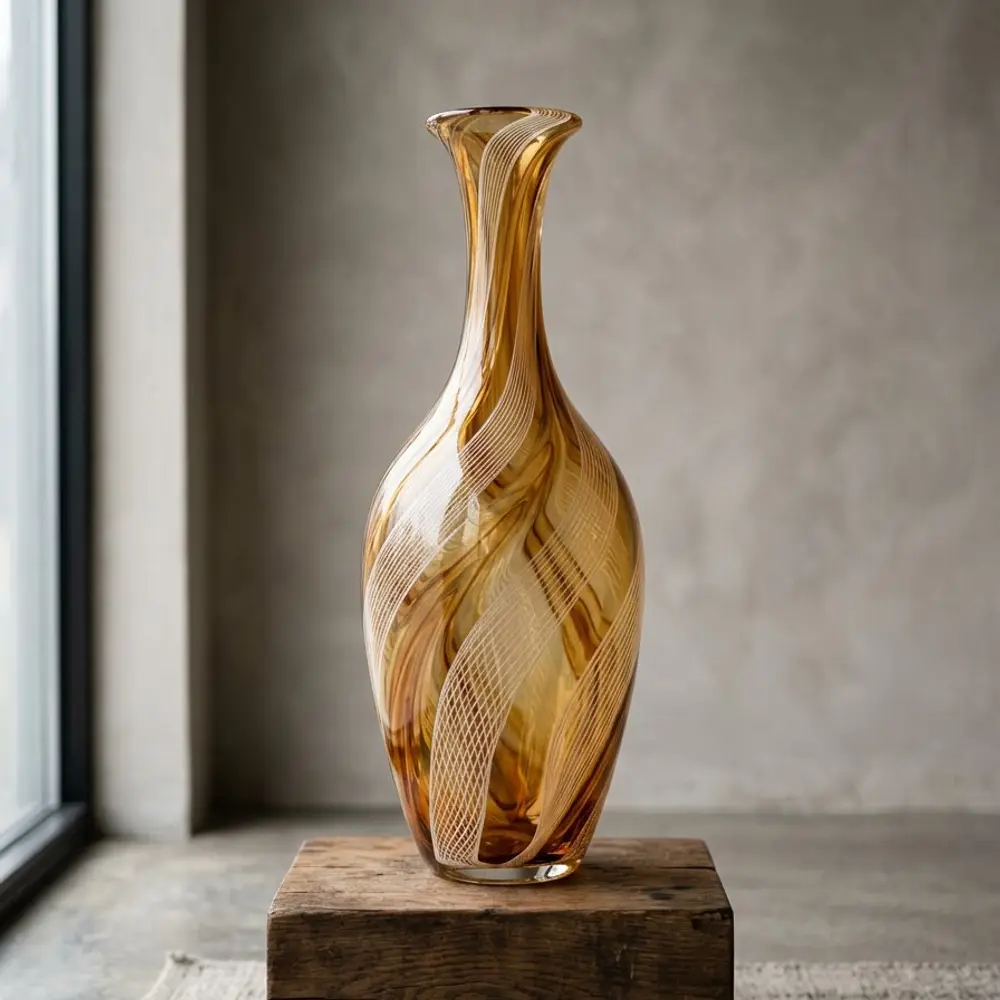Amber Tide Vessel